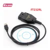 USB Car diagnostic cable VAG 409.1 OBD2 OBDII scanner Tool with chip FT232RL