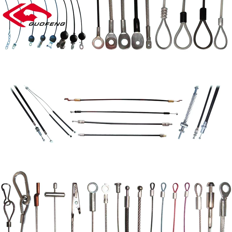 Distributor 7*7 Galvanized Stainless Steel Wire Rope Cable Assembly