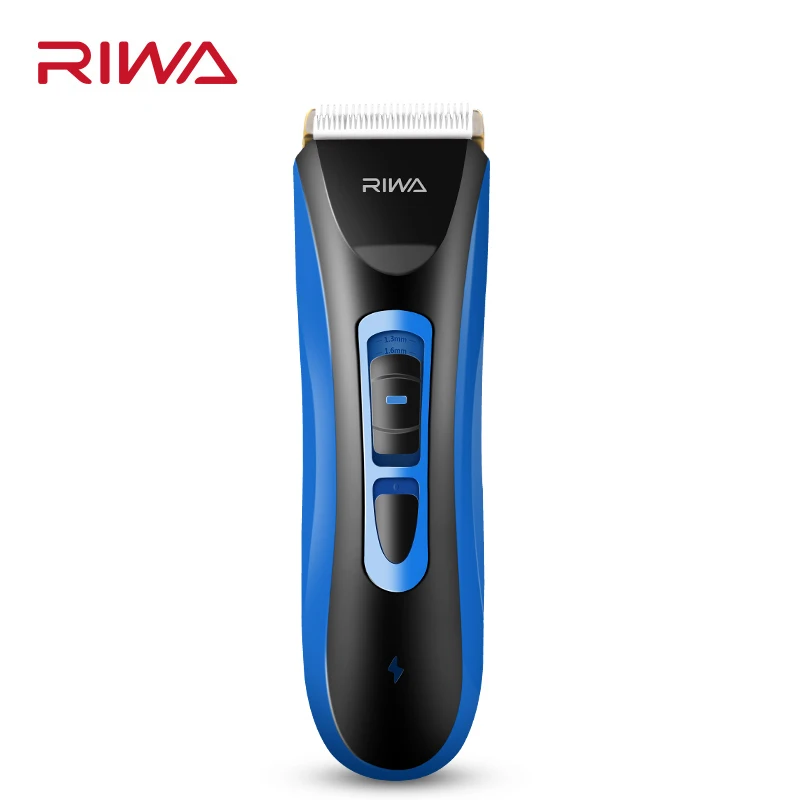 

Titanium ceramic blade hair clipper men professional rechargeable electric trimmer