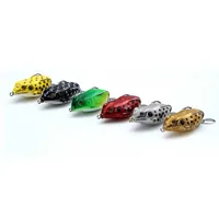 

10 colors 7cm 15g cheap price on stock fishing soft frog lure