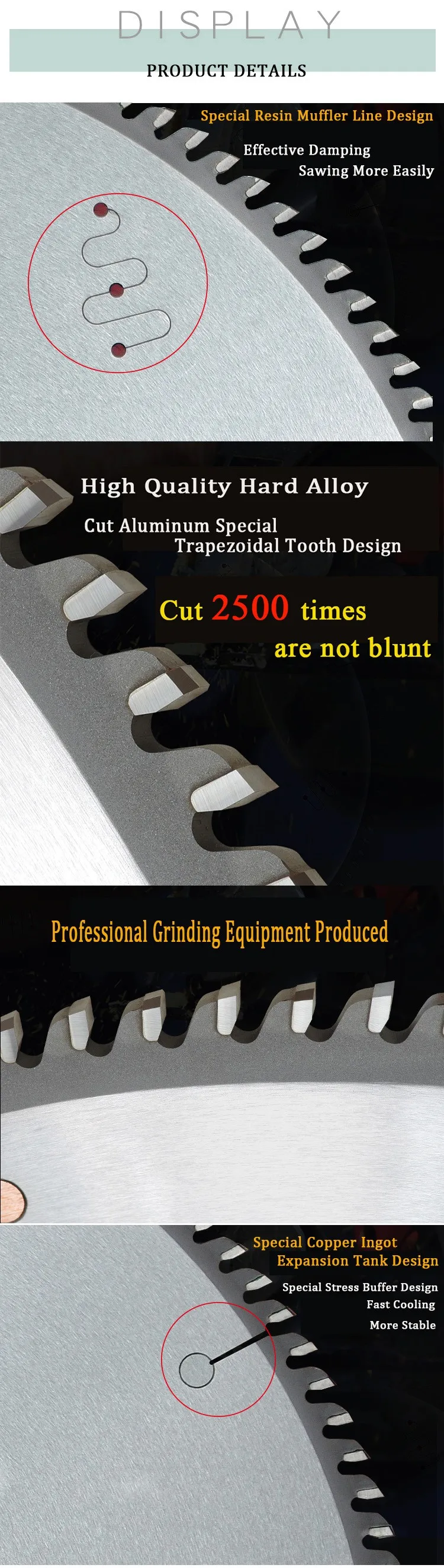 Professional Grade Tct Circular Saw Blade For Metal Cutting Buy