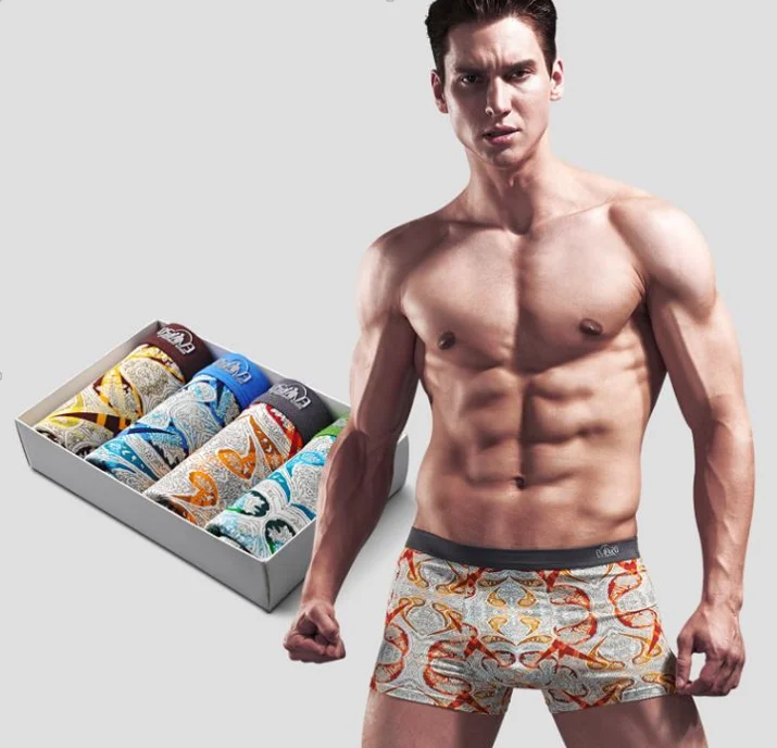 

custom print underwear printed men underwear briefs customized boxer briefs waistband, Various colors available