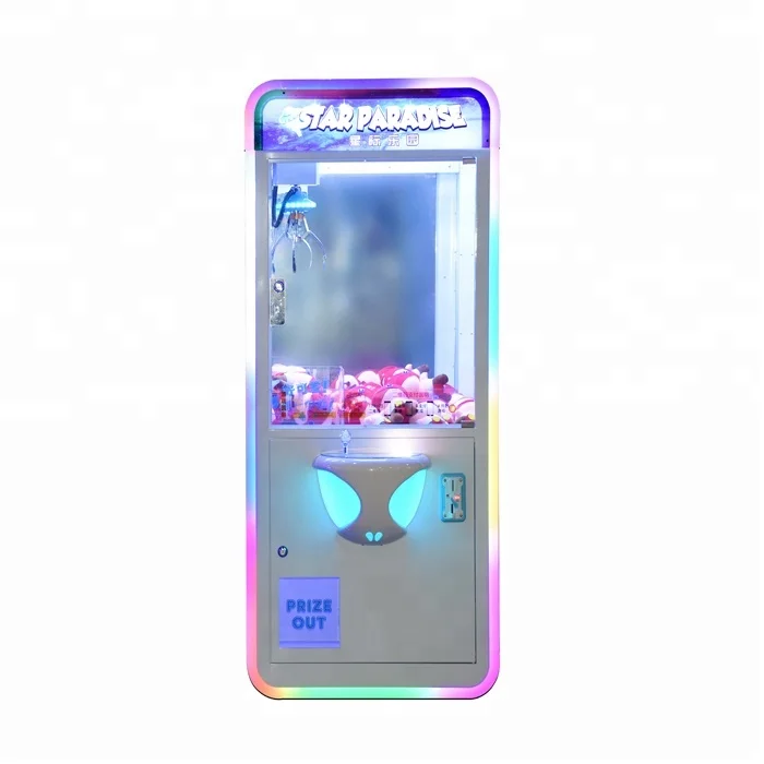 

Newest coin operated toys claw crane gift machine, Picture