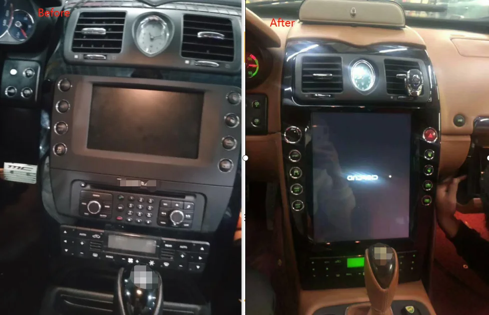 Vertical Screen Android Car Gps Navigation For Maserati Quattroporte ...