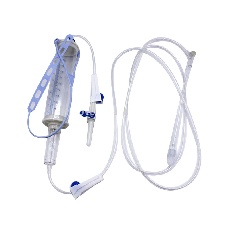 
Best selling high quality intravenous infusion set infusion set with burette 