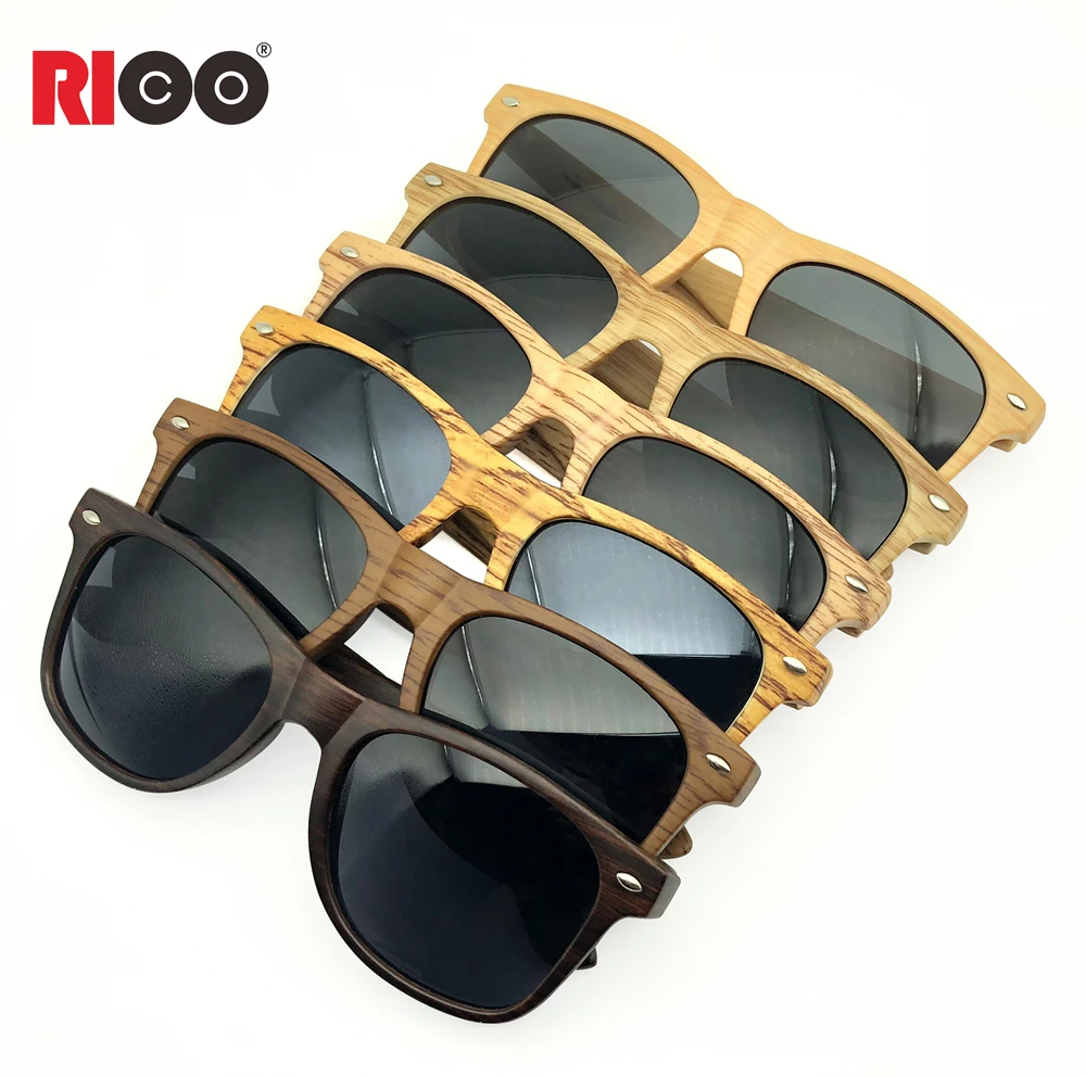 factory wholesale cheap Bamboo promotion sunglasses
