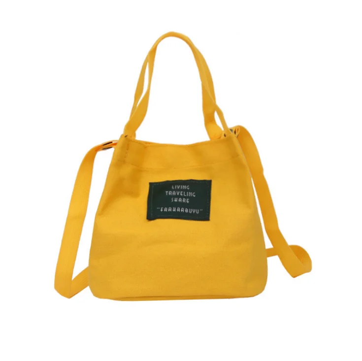 

Women's Casual Canvas Shopper Tote Bucket Hobo Handbag