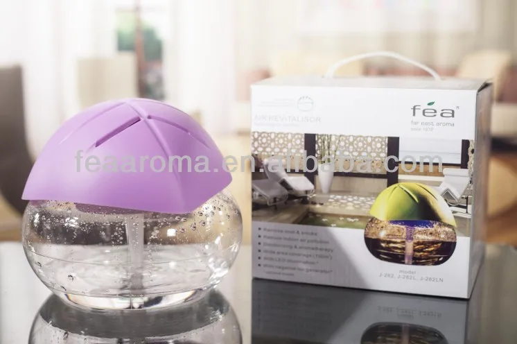 Fashion Design Wholesale Fea Different Colors Air Purifier Air Revitalisor, ABS+PP Aroma Oil Air Revitalizer