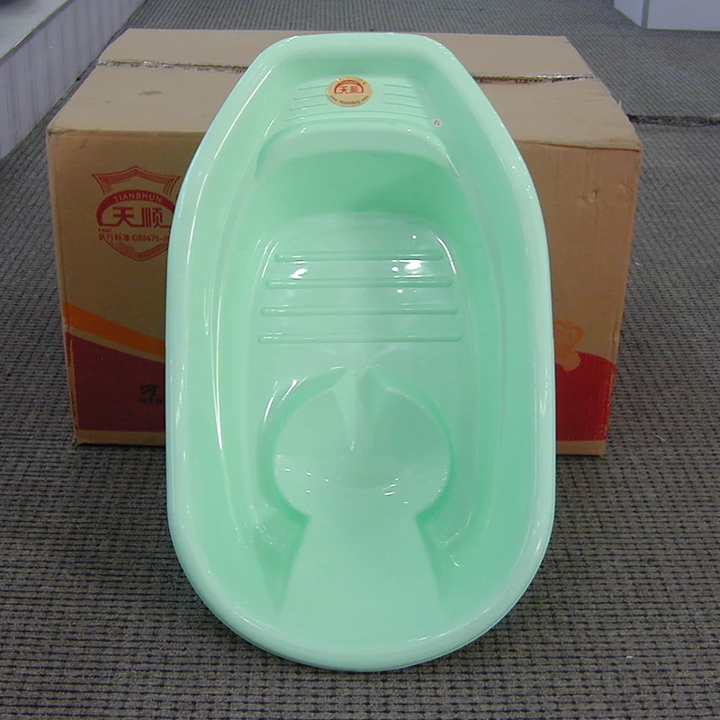 

China factory wholesale child size plastic baby bath tub, Pink, green, white