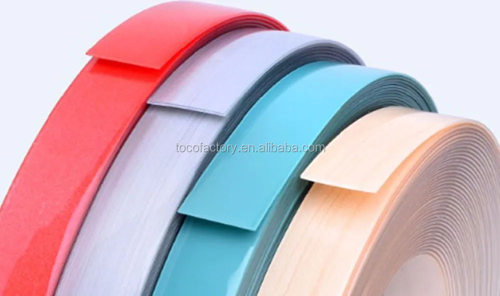 Toco Flexible Plastic Edge Trim,Pvc Plastic Furniture / Plywood Edging Buy Pvc Edge Banding