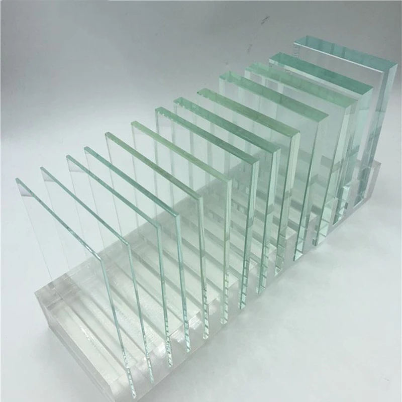 3mm 4mm 5mm 6mm 8mm Tempered Polished Edge Extra Clear Glass For