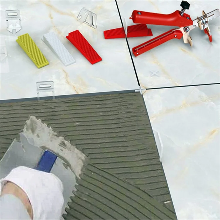 
Plastic Tile Leveling System/ Clips and Wedges Ceramic Tile Leveling / Install Tools Tile Leveling System Spacer 