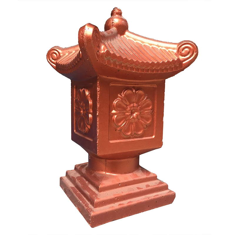 Asian garden statue mold