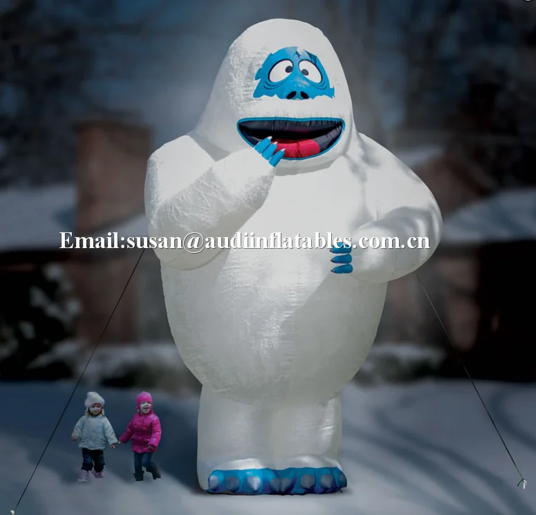 18 Frosty Snowman Lightshow Bumble Snow Monster Inflatable