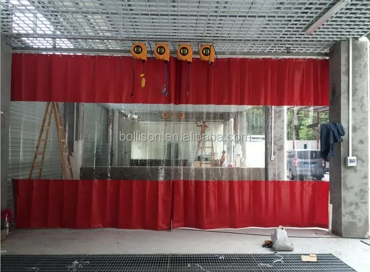 Pvc Industrial Warehouse Divider Curtain/ Room Divider Industrial Side Pvc Curtain With