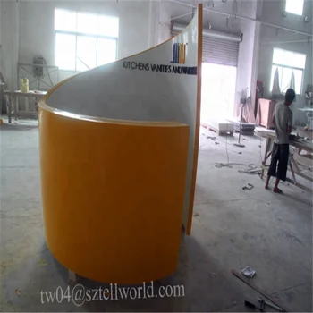 Top Quality Material Solid Surface Round Shopping Mall Information
