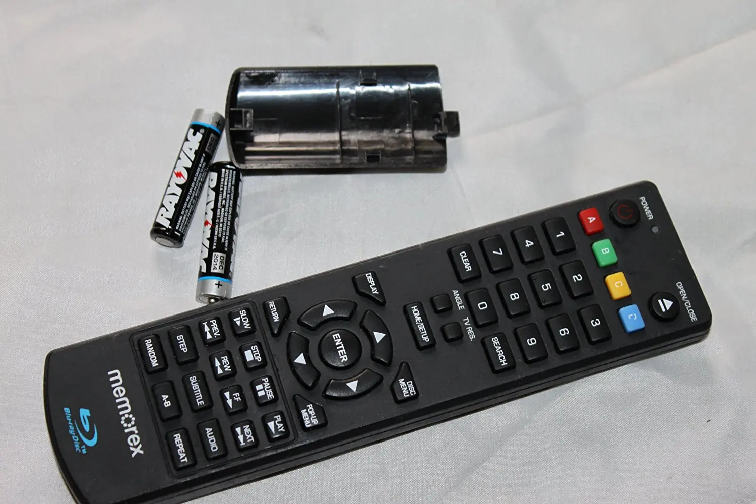 Get Quotations · Memorex 0118020235 Mvbd2535gph Mvbd2530gph Remote Bluray Dvd Television Remote Mvbd2535
