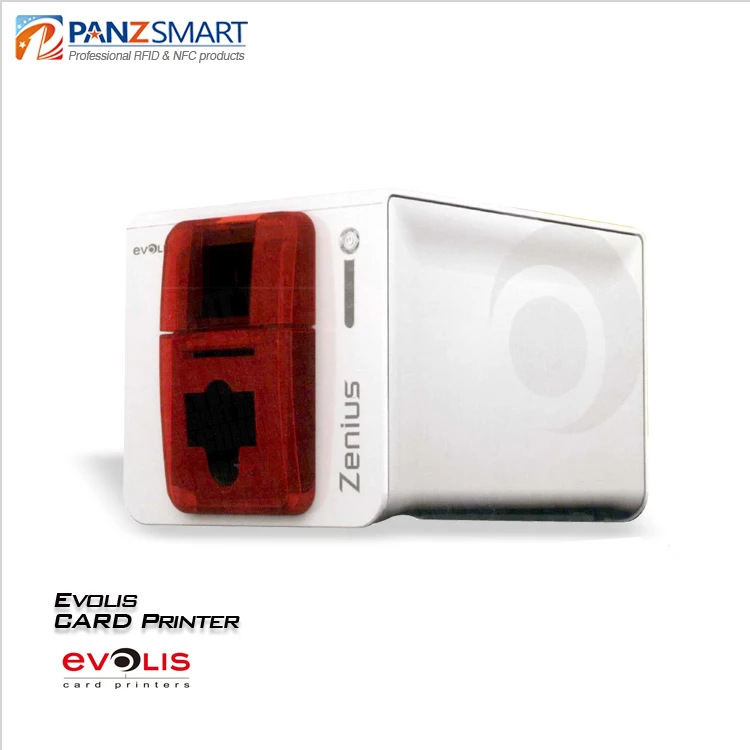 

Two Faces Printed Evolis Primacy 300 dpi print head Card Printer pvc plastic smart ID card printer