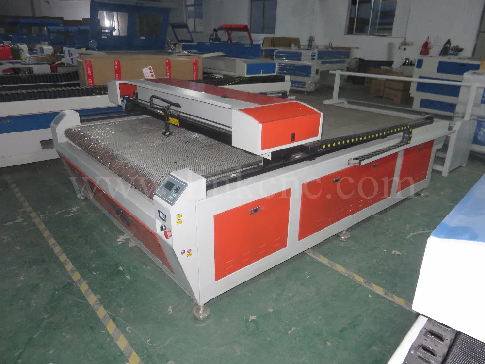 1600*2000mm size fabric laser cutting machine / 100w wood laser cutting machine / laser cutter for sale