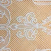 CRF PY2925 flower design beautiful cycle design polyester lace fabric with free sample