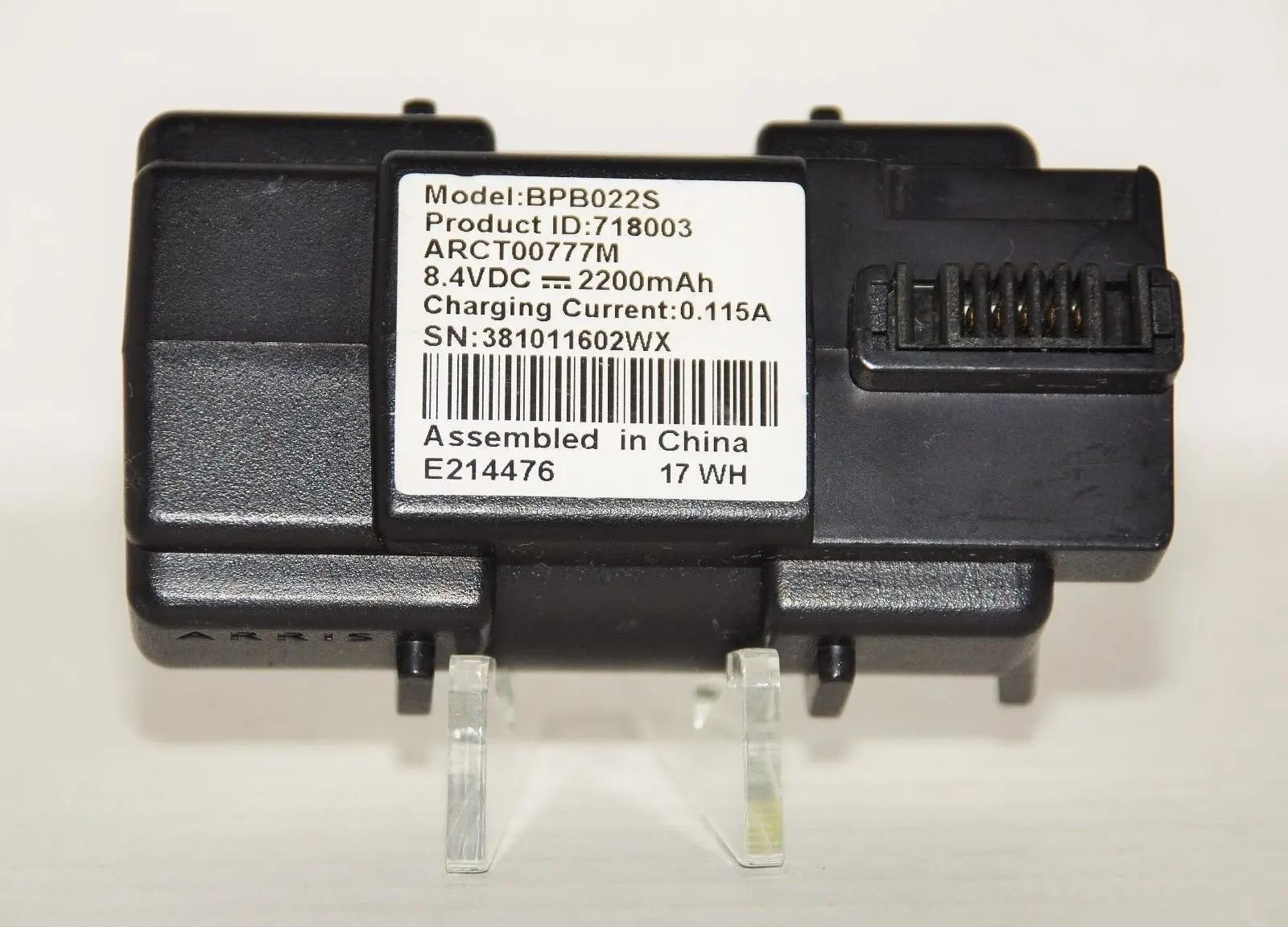 Get Quotations · ARRIS TOUCHSTONE MODEM BACKUP BATTERY 8 HR WTM552G WTM652G  TG862G TG852G TM822G