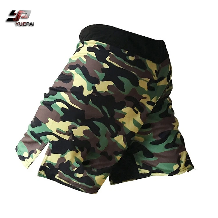 
High stretch Martial Arts grappling Kickboxing jiu jitsu BJJ Fight Muay Thai Custom Sublimation MMA short Boxing Shorts 