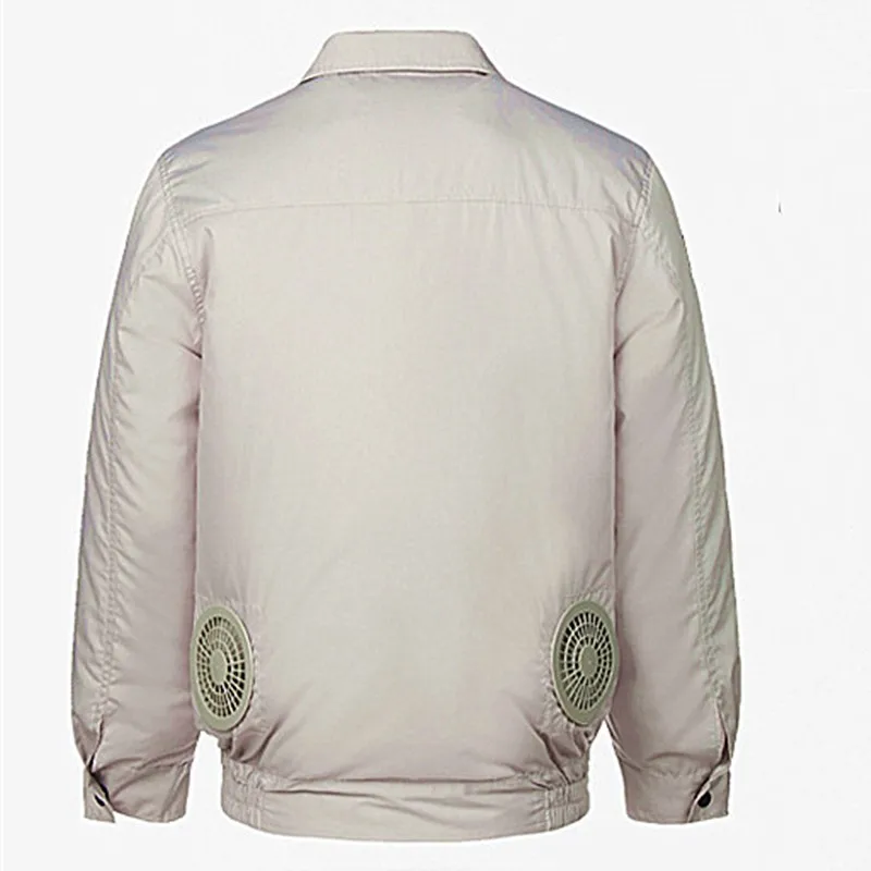 Oem Service Summer Unisex Workwear Air Conditioner Fan Cooling Jacket