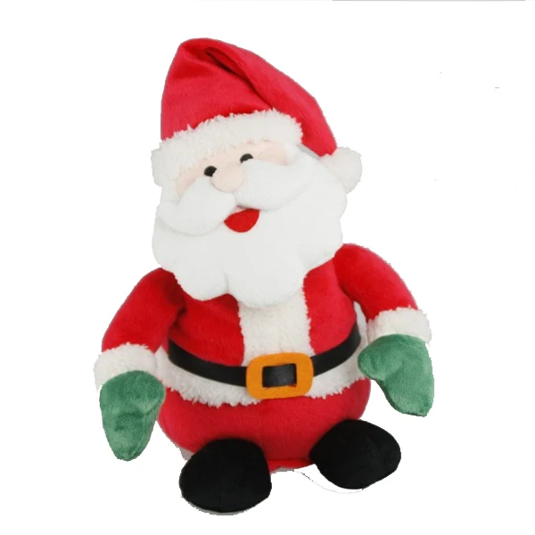 High Quality Dancing Singing Christmas Music Plush Elf Santa Claus ...