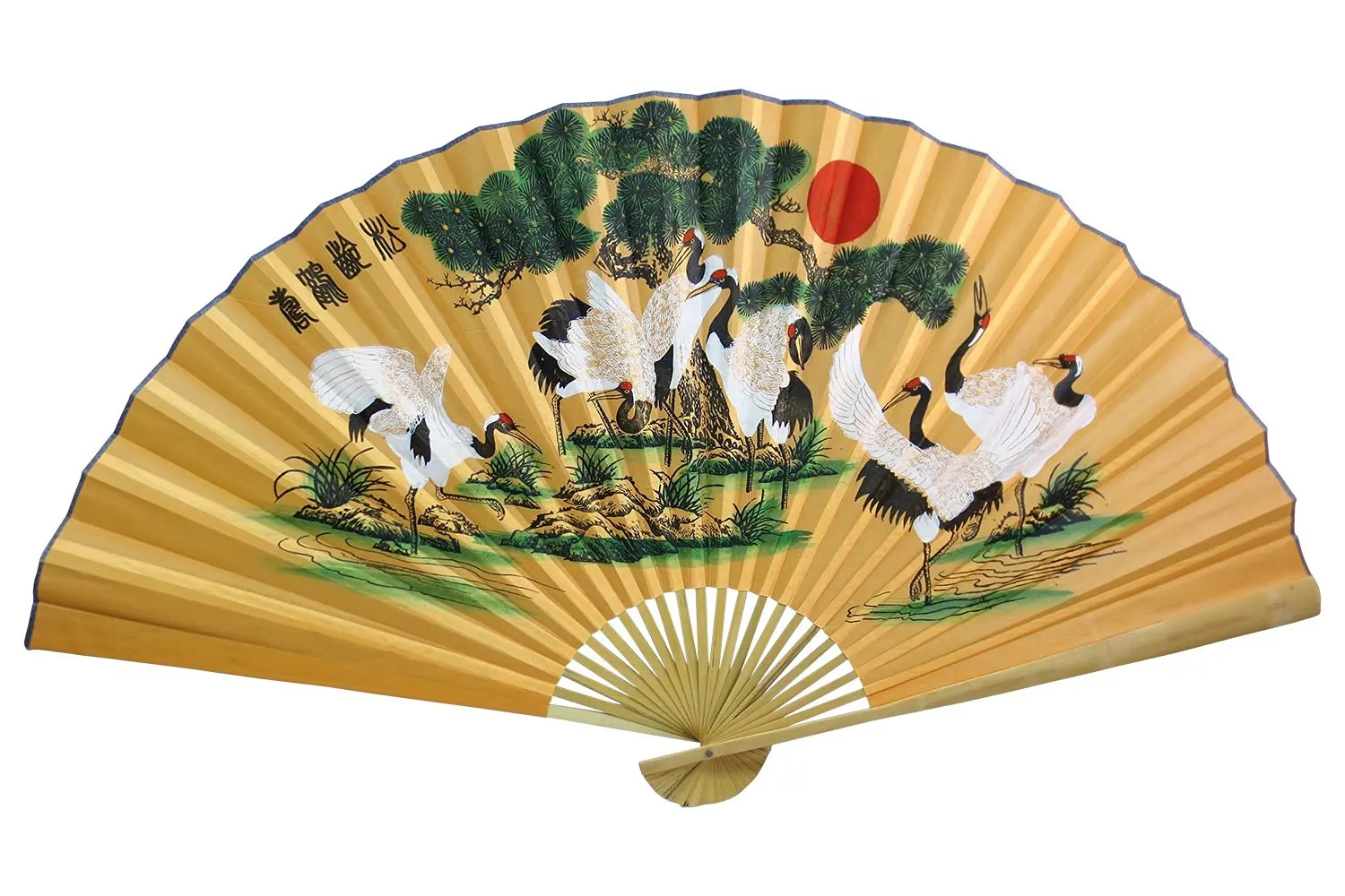 Buy Oriental  Feng  Shui  Wall  Fan  Asian  Wall  Decor 35 