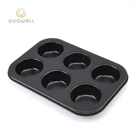 

6 cup non-stick Carbon Steel Food Grade Cake Baking Cupcake Muffin Pan