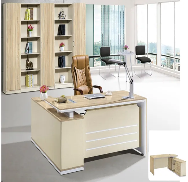 Modern Modern Executive Desk Office Table Design Mdf/mfc Chipboard