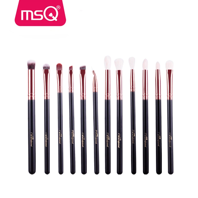 

MSQ 12pcs makeup brush eyebrow brush wholesale eyeshadow makeup brushes, N/a