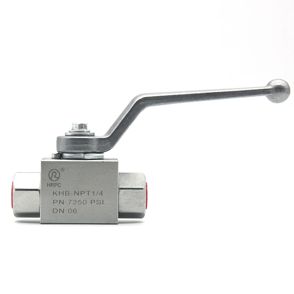 High Pressure 2 Way Npt 1/4'' Valve 7500psi 500bar Buy High Pressure