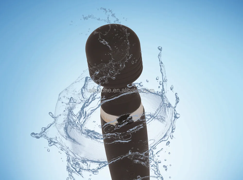 thumbnail image 2 of Rechargeable Handheld Wand Massager 20 Speeds 5 Colors Waterproof Silicone 2 of 5