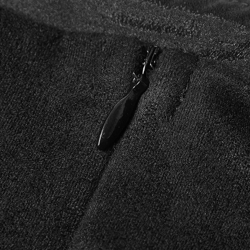 OYQ-016  PUNK RAVE Sex Suspender Punk  Metal Black suspender  Skirt