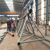 Aluminum Flat Triangle Square Tube Truss Structure Steel Roof Truss Design