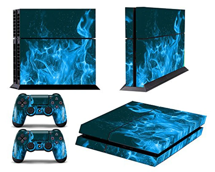 Decal Skin Vinyl Cover Sticker For Sony Ps4 Playstation Slim Console