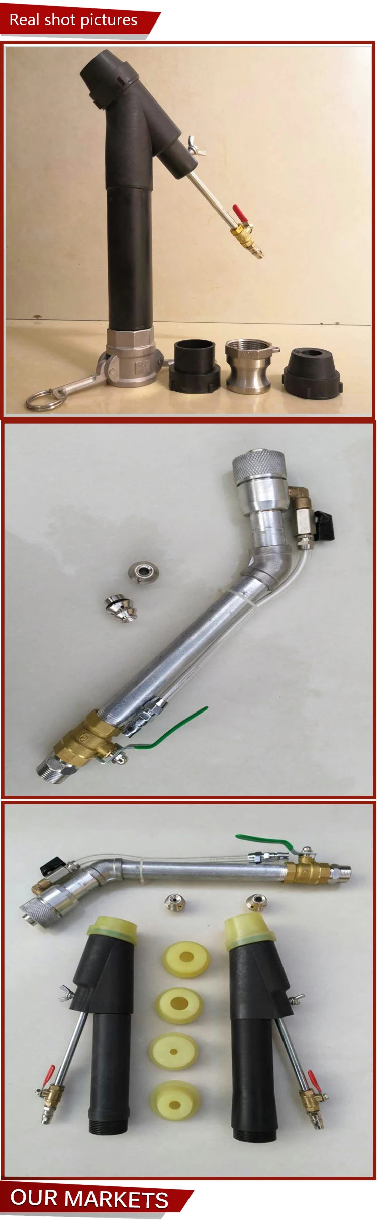 sandblasting nozzle gun