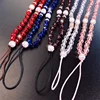 MO-A2019001 Moyamiya Fashion glass crystal beads with Rhinestone Long Chain For Cell Phone Neck Straps Hang Rope necklace