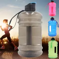 

Alibaba com 2.2L half gallon gym bottle with sport cap, plastic large custom water jug bpa free