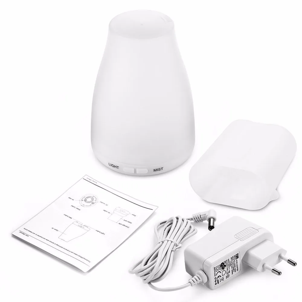 200ml Aromatherapy Essential Oil Diffuser Mini Ultrasonic Air