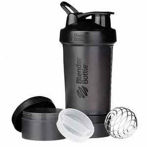 Image of BPA Free Colorful Gym Sports Plastic Shaker Bottle For Protein With Mixing Ball