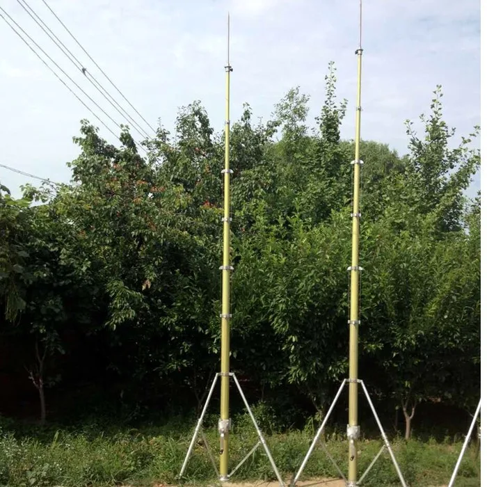 Portable Outdoor 33ft Antenna Tower With Lightning Rod Buy Portable