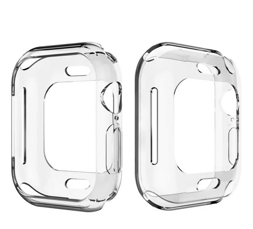 

4 case Full coverage Transparent silicone case