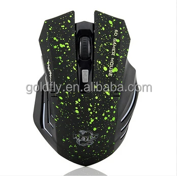 

New 2016 HOT Sale 6Keys USB Wireless Gaming Mouse Optical Computer Game Mouse 2.4G WIFI Wireless Mouse For Gamer