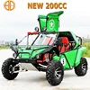 Newest 2 seat 200cc Gasolina Pedal Go Kart with Good Quality CE Approved