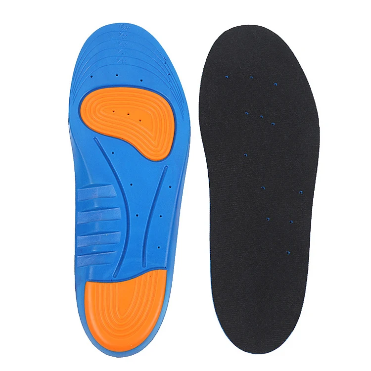 

cuttable shock proof breathable climbing sport pu gel material shoe insole