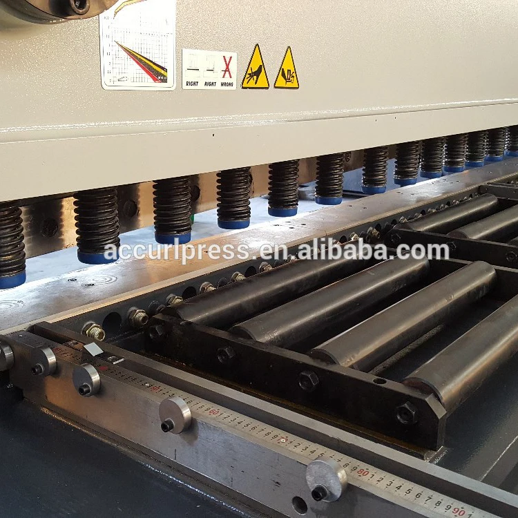 
Anhui Accurl MS8-12*3200 NC Hydraulic Guillotine Shearing Machine 