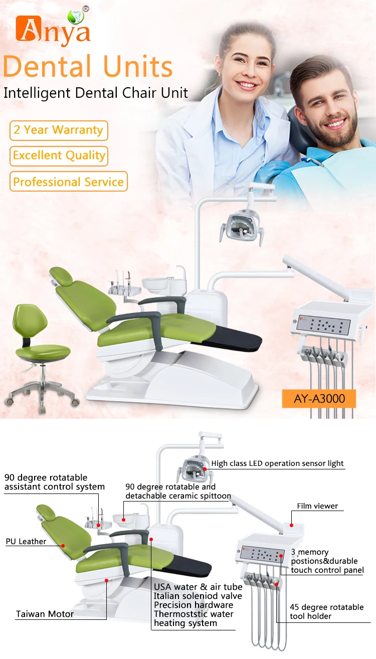 Anya Dental Chair Aya3000 Planmeca Dental Unit Runyes Chair Prices,Memory Program,Suntem