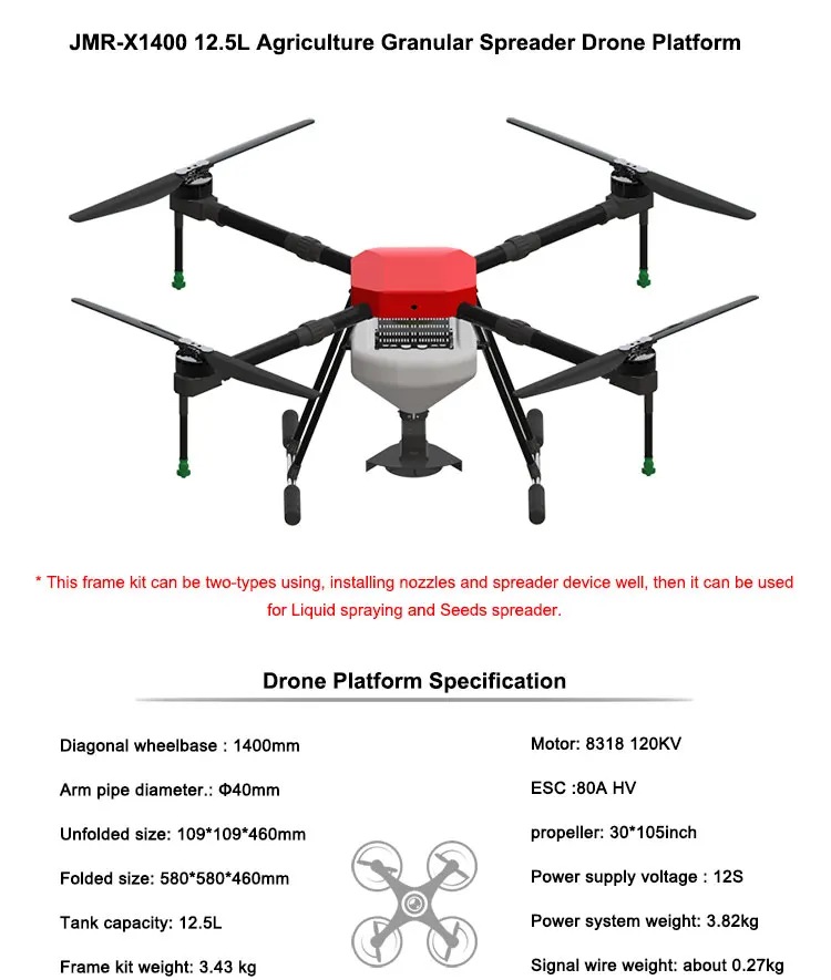 Granular Spreader Drone